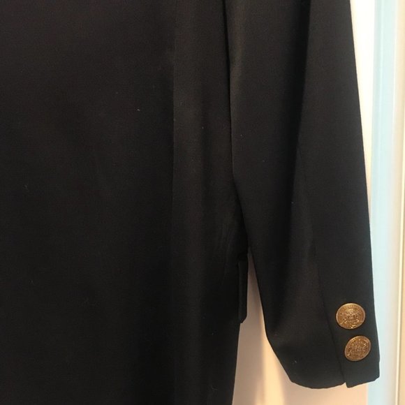 Women's Navy Blazer with Crest by Ellen Tracy - Picture 9 of 9